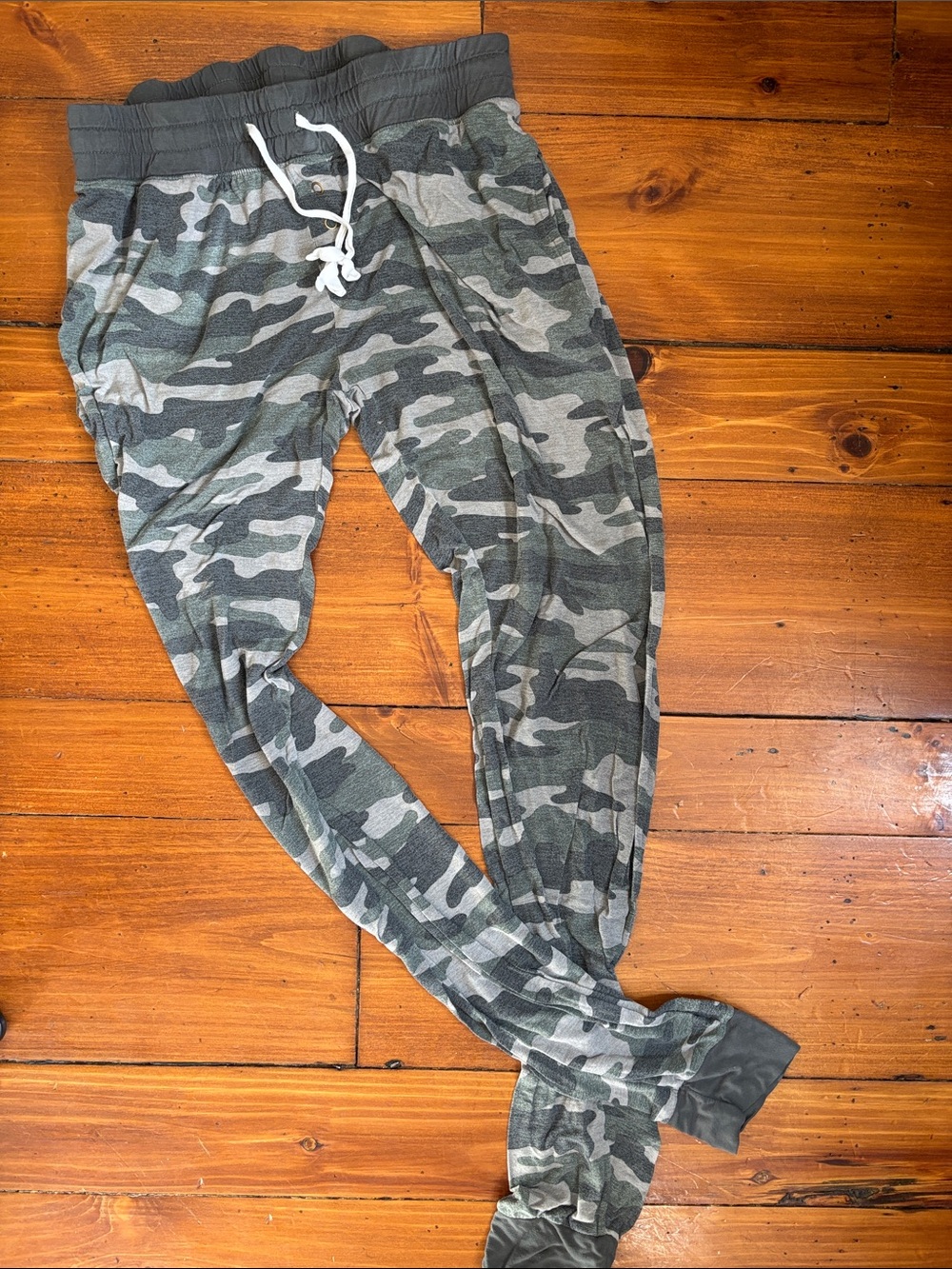 Little Sleepies vintage camo joggers
